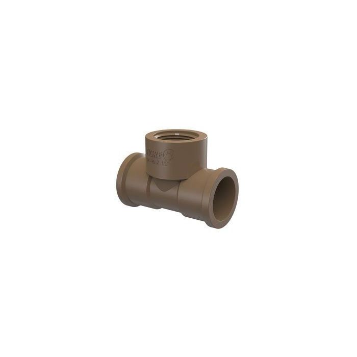 TE 90° SOLDÁVEL LR - 25X3/4"