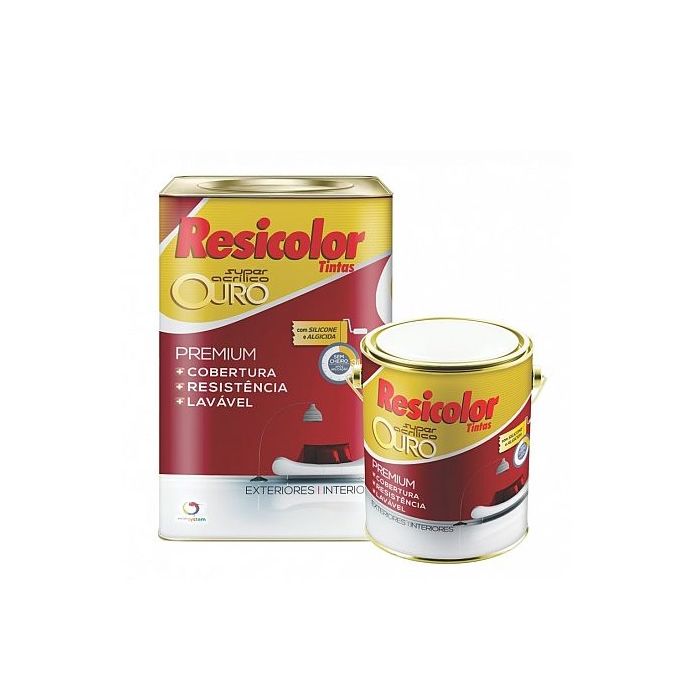 ACRILICA 18L OURO FOSCO BRANCO