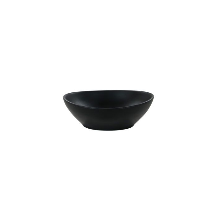 CUBA APOIO OVAL PRETO FOSCO 415X330X145 - 01