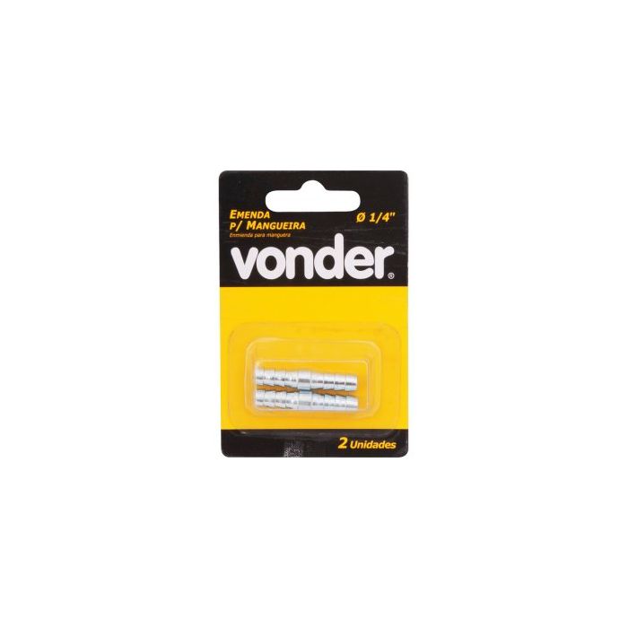 EMENDA P/ MANGUEIRA 1/4" - 2PCS