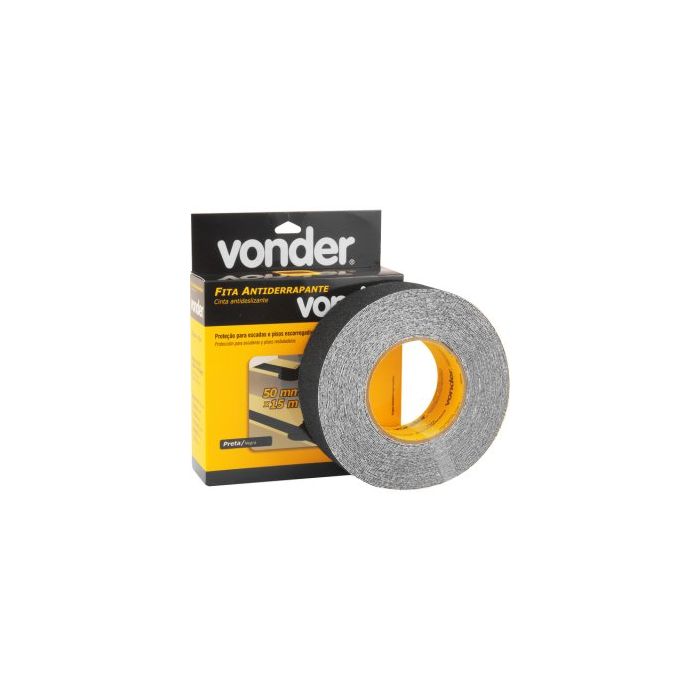 FITA ANTIDERRAPANTE 50MM X 15M PRETA