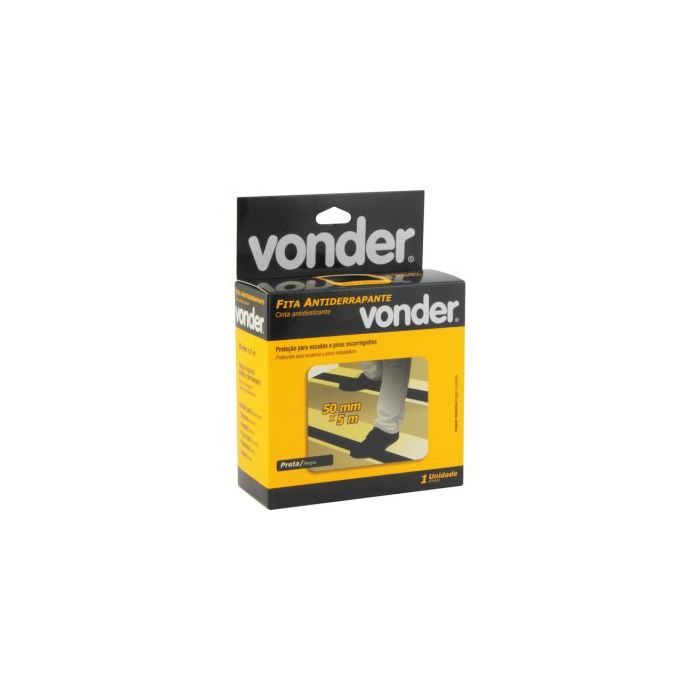 FITA ANTIDERRAPANTE 50MM X 5M PRETA