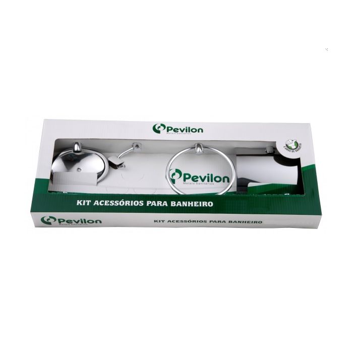 KIT ACESSORIOS 5PCS TURIM ALUMINIO - 5020