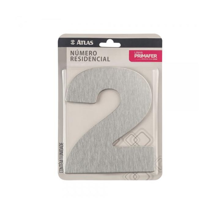NUMERO "2" ESCOVADO - PR3001/2