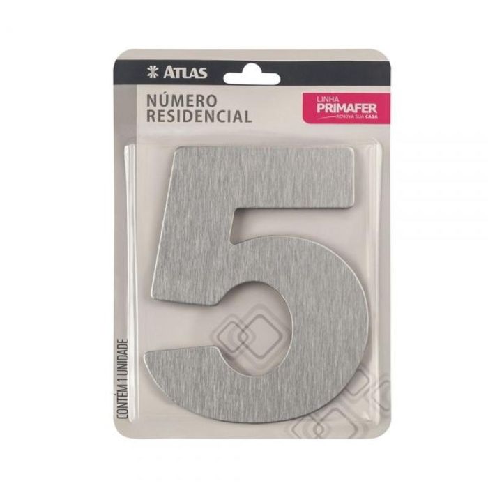 NUMERO "5" ESCOVADO - PR3001/5