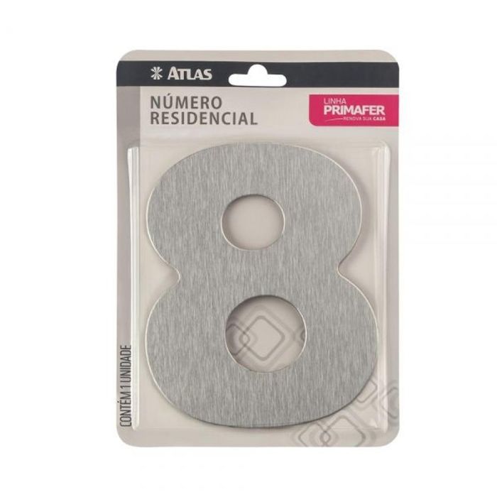 NUMERO "8" ESCOVADO - PR3001/8