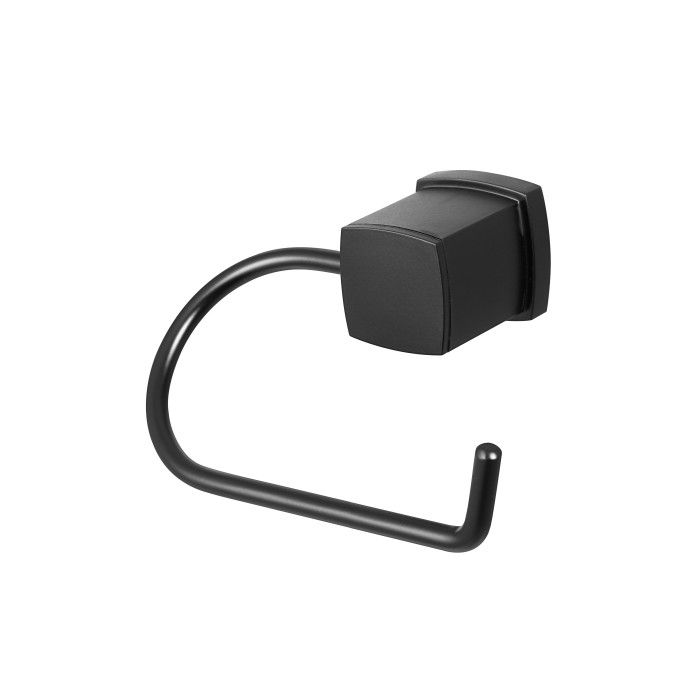 PORTA PAPEL BLOCK 38 PRETO MATTE