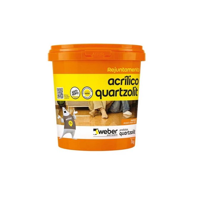 REJUNTE ACRILICO CINZA ARTICO 1KG