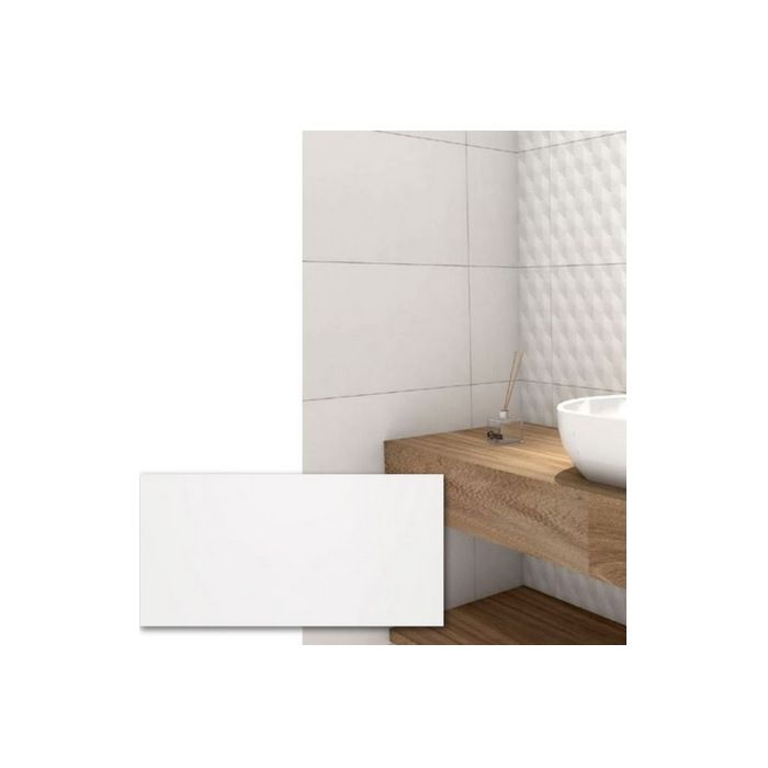 REVESTIMENTO 30X90 RETIFICADO ABSOLUT WHITE 'A'