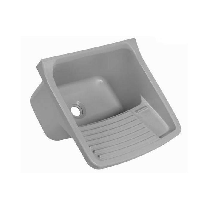 TANQUE PLAST. 47X43X27 P/22L TQ0/SC*PRA-CINZA