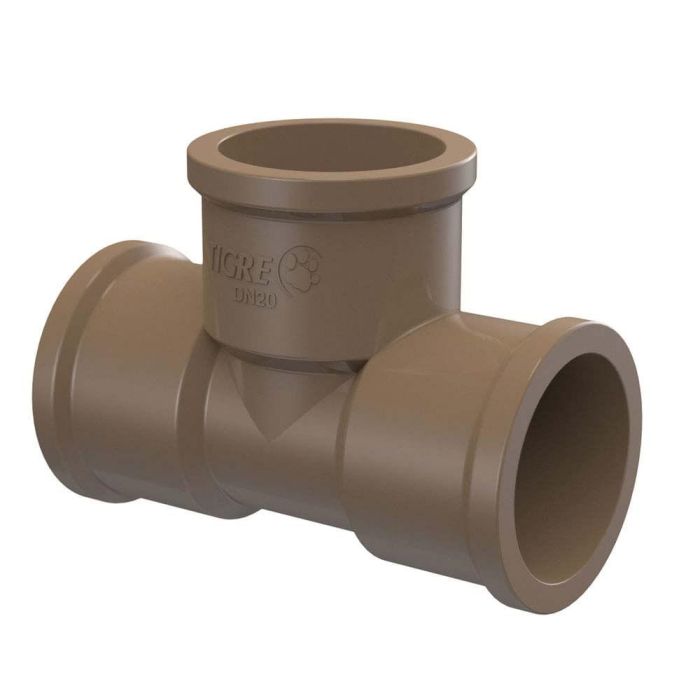 TE 90° SOLDÁVEL 20MM