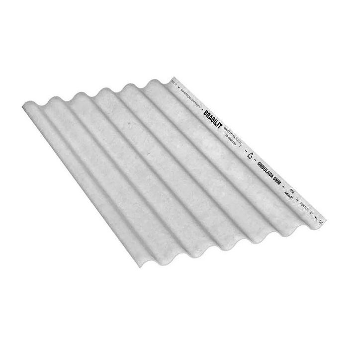 TELHA FIBROCIMENTO 6MM 2.13X1.10M