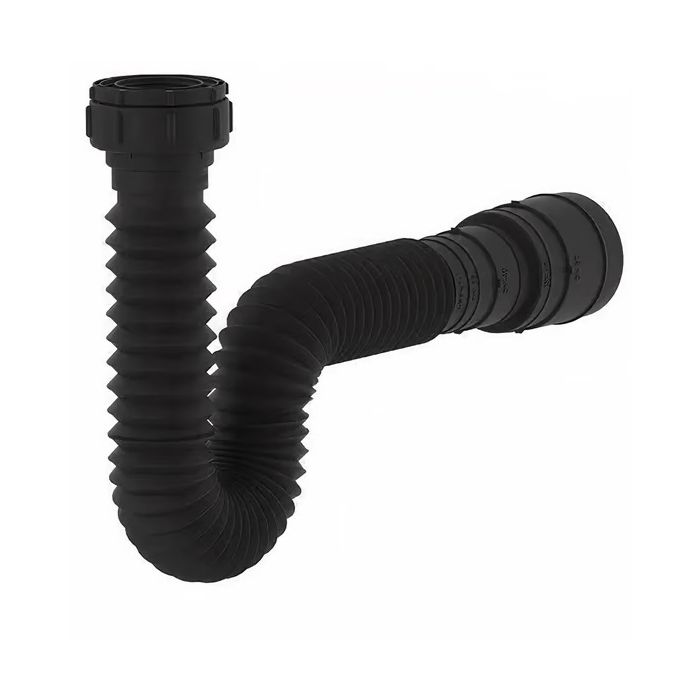 TUBO EXTENSIVEL 0.74CM PRETO FOSCO - 7202