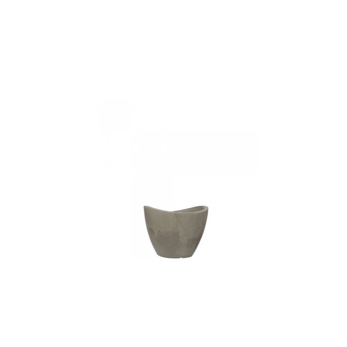 VASO COPACABANA 30X23CM ANTIQUE CAMURÇA